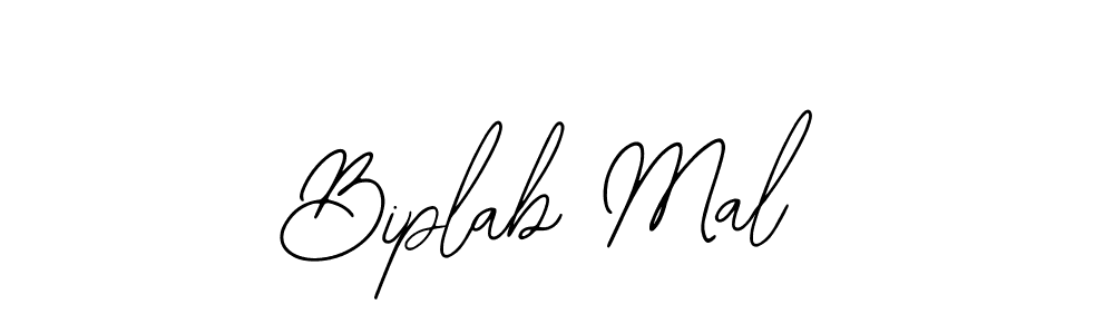 You should practise on your own different ways (Bearetta-2O07w) to write your name (Biplab Mal) in signature. don't let someone else do it for you. Biplab Mal signature style 12 images and pictures png