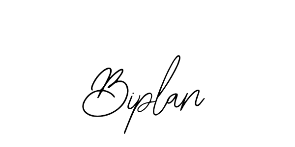 How to make Biplan name signature. Use Bearetta-2O07w style for creating short signs online. This is the latest handwritten sign. Biplan signature style 12 images and pictures png