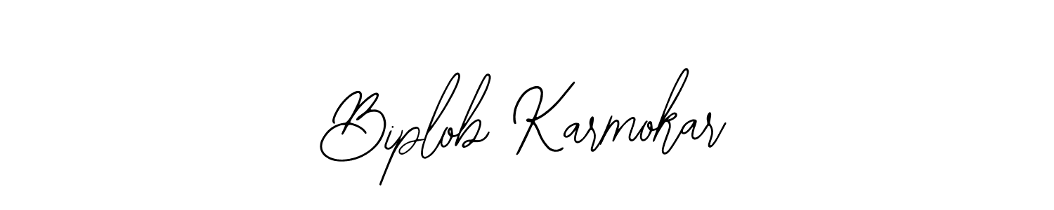 The best way (Bearetta-2O07w) to make a short signature is to pick only two or three words in your name. The name Biplob Karmokar include a total of six letters. For converting this name. Biplob Karmokar signature style 12 images and pictures png