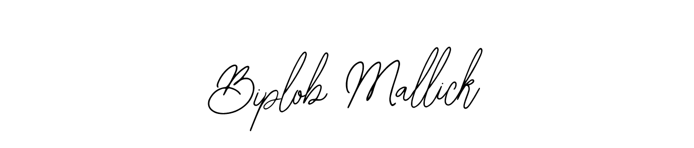 How to make Biplob Mallick name signature. Use Bearetta-2O07w style for creating short signs online. This is the latest handwritten sign. Biplob Mallick signature style 12 images and pictures png