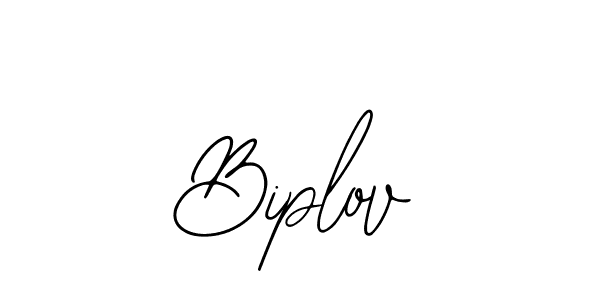 The best way (Bearetta-2O07w) to make a short signature is to pick only two or three words in your name. The name Biplov include a total of six letters. For converting this name. Biplov signature style 12 images and pictures png