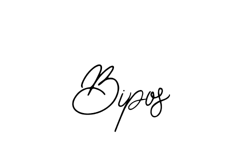 You should practise on your own different ways (Bearetta-2O07w) to write your name (Bipos) in signature. don't let someone else do it for you. Bipos signature style 12 images and pictures png