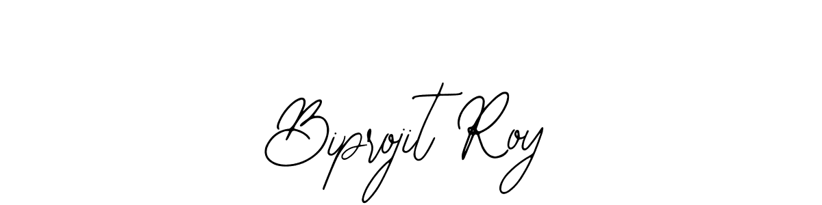 The best way (Bearetta-2O07w) to make a short signature is to pick only two or three words in your name. The name Biprojit Roy include a total of six letters. For converting this name. Biprojit Roy signature style 12 images and pictures png