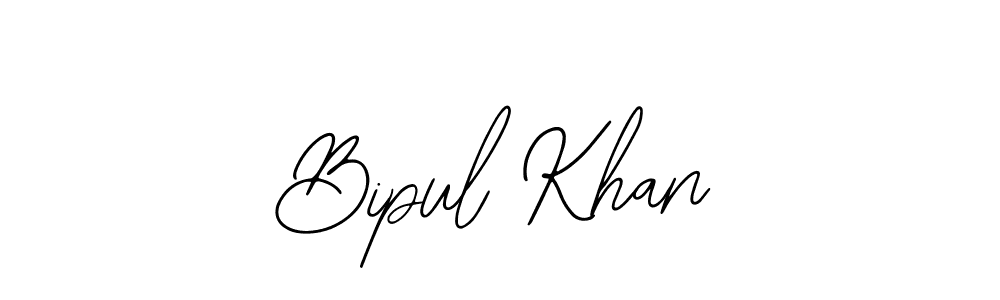 Similarly Bearetta-2O07w is the best handwritten signature design. Signature creator online .You can use it as an online autograph creator for name Bipul Khan. Bipul Khan signature style 12 images and pictures png