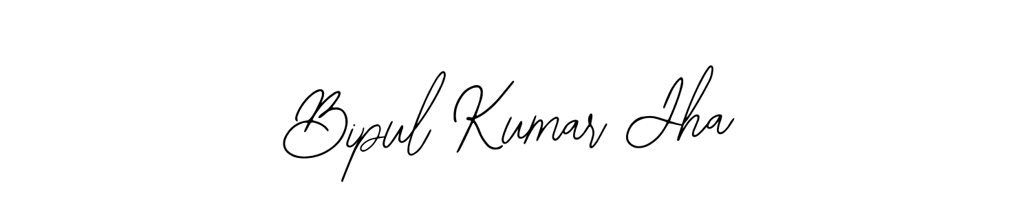 Design your own signature with our free online signature maker. With this signature software, you can create a handwritten (Bearetta-2O07w) signature for name Bipul Kumar Jha. Bipul Kumar Jha signature style 12 images and pictures png