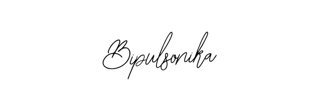 How to make Bipulsonika signature? Bearetta-2O07w is a professional autograph style. Create handwritten signature for Bipulsonika name. Bipulsonika signature style 12 images and pictures png