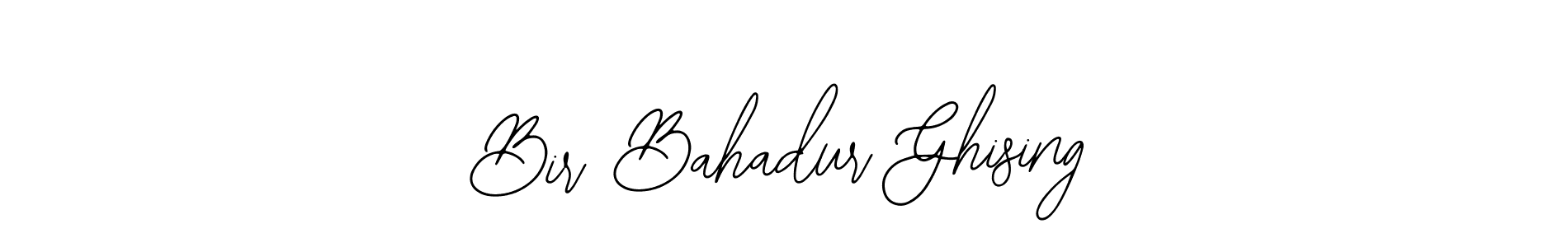 It looks lik you need a new signature style for name Bir Bahadur Ghising. Design unique handwritten (Bearetta-2O07w) signature with our free signature maker in just a few clicks. Bir Bahadur Ghising signature style 12 images and pictures png