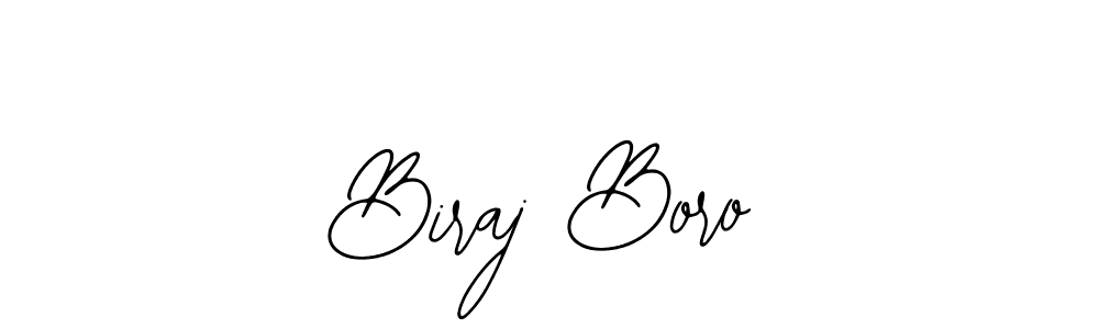 You should practise on your own different ways (Bearetta-2O07w) to write your name (Biraj Boro) in signature. don't let someone else do it for you. Biraj Boro signature style 12 images and pictures png