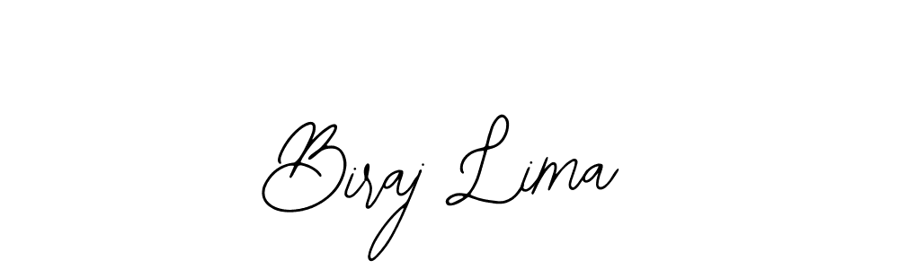 if you are searching for the best signature style for your name Biraj Lima. so please give up your signature search. here we have designed multiple signature styles  using Bearetta-2O07w. Biraj Lima signature style 12 images and pictures png