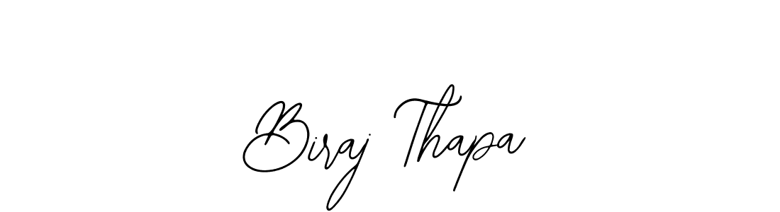 Make a beautiful signature design for name Biraj Thapa. With this signature (Bearetta-2O07w) style, you can create a handwritten signature for free. Biraj Thapa signature style 12 images and pictures png