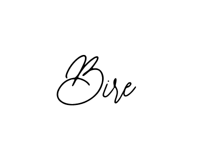 Design your own signature with our free online signature maker. With this signature software, you can create a handwritten (Bearetta-2O07w) signature for name Bire. Bire signature style 12 images and pictures png