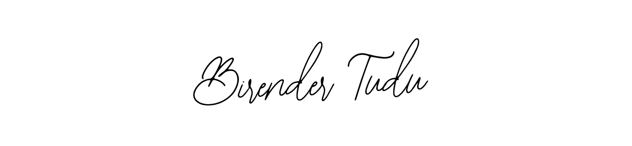 Birender Tudu stylish signature style. Best Handwritten Sign (Bearetta-2O07w) for my name. Handwritten Signature Collection Ideas for my name Birender Tudu. Birender Tudu signature style 12 images and pictures png