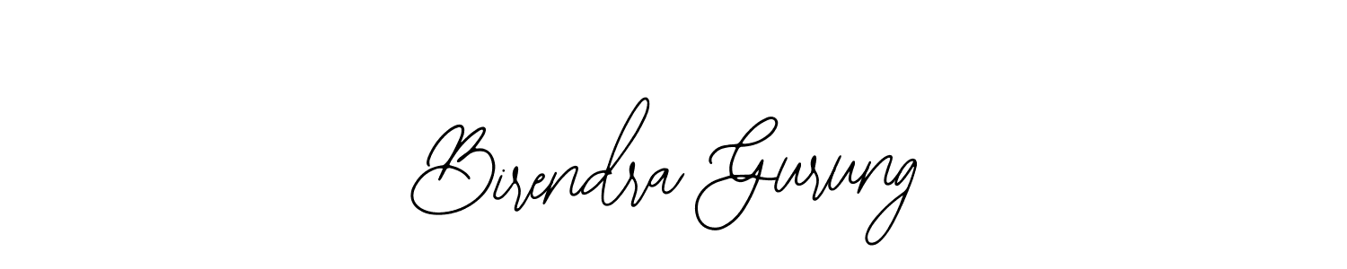 The best way (Bearetta-2O07w) to make a short signature is to pick only two or three words in your name. The name Birendra Gurung include a total of six letters. For converting this name. Birendra Gurung signature style 12 images and pictures png