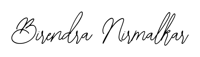 Download transparent PNG signature for name Birendra Nirmalkar styled with Bearetta-2O07w font. Ready to paste directly into PDF and Word agreements. Birendra Nirmalkar signature style 12 images and pictures png