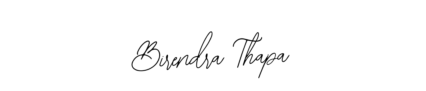 Design your own signature with our free online signature maker. With this signature software, you can create a handwritten (Bearetta-2O07w) signature for name Birendra Thapa. Birendra Thapa signature style 12 images and pictures png