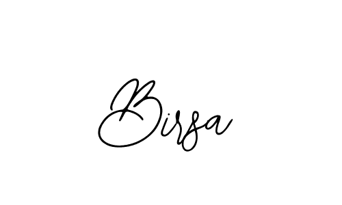 Use a signature maker to create a handwritten signature online. With this signature software, you can design (Bearetta-2O07w) your own signature for name Birsa. Birsa signature style 12 images and pictures png