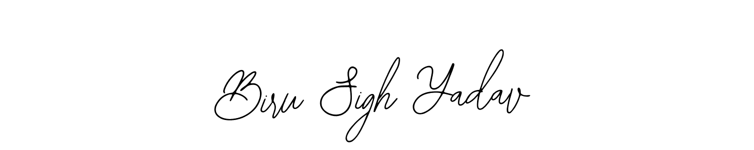 Biru Sigh Yadav stylish signature style. Best Handwritten Sign (Bearetta-2O07w) for my name. Handwritten Signature Collection Ideas for my name Biru Sigh Yadav. Biru Sigh Yadav signature style 12 images and pictures png