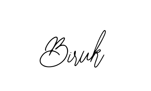 Create a beautiful signature design for name Biruk. With this signature (Bearetta-2O07w) fonts, you can make a handwritten signature for free. Biruk signature style 12 images and pictures png
