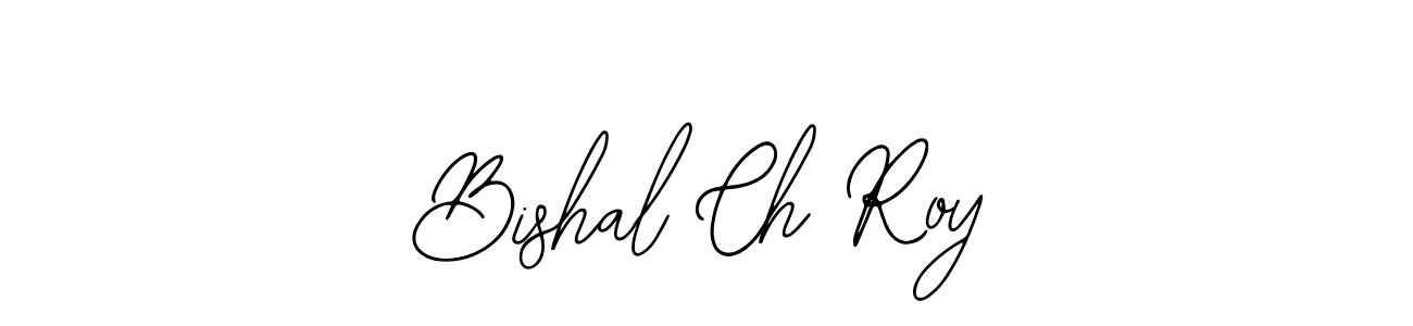 Use a signature maker to create a handwritten signature online. With this signature software, you can design (Bearetta-2O07w) your own signature for name Bishal Ch Roy. Bishal Ch Roy signature style 12 images and pictures png