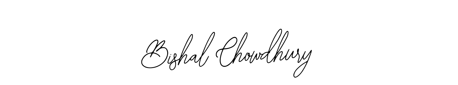Use a signature maker to create a handwritten signature online. With this signature software, you can design (Bearetta-2O07w) your own signature for name Bishal Chowdhury. Bishal Chowdhury signature style 12 images and pictures png