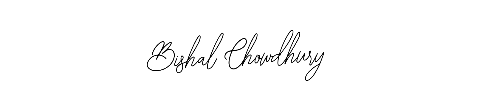 Use a signature maker to create a handwritten signature online. With this signature software, you can design (Bearetta-2O07w) your own signature for name Bishal Chowdhury. Bishal Chowdhury signature style 12 images and pictures png