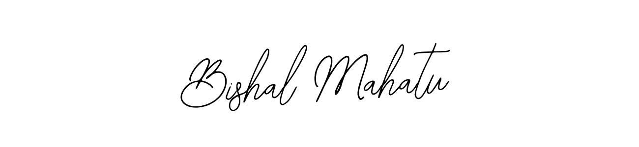 Create a beautiful signature design for name Bishal Mahatu. With this signature (Bearetta-2O07w) fonts, you can make a handwritten signature for free. Bishal Mahatu signature style 12 images and pictures png