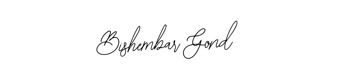 Once you've used our free online signature maker to create your best signature Bearetta-2O07w style, it's time to enjoy all of the benefits that Bishembar Gond name signing documents. Bishembar Gond signature style 12 images and pictures png