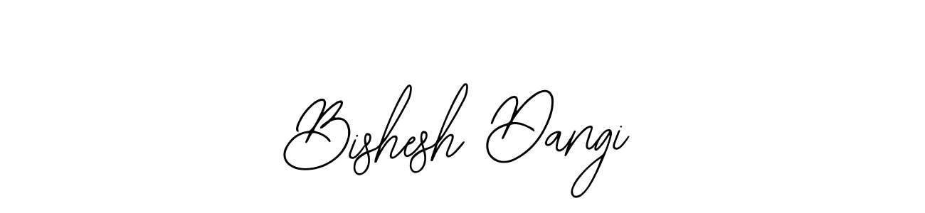 Also we have Bishesh Dangi name is the best signature style. Create professional handwritten signature collection using Bearetta-2O07w autograph style. Bishesh Dangi signature style 12 images and pictures png