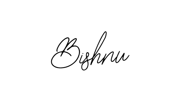 Make a beautiful signature design for name Bishnu. With this signature (Bearetta-2O07w) style, you can create a handwritten signature for free. Bishnu signature style 12 images and pictures png