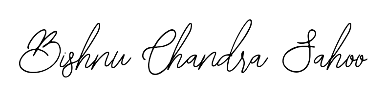 Upgrade your professional image with Bishnu Chandra Sahoo signature created with Bearetta-2O07w font. Fast, free, and watermark-free download. Bishnu Chandra Sahoo signature style 12 images and pictures png
