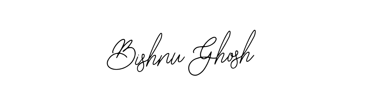 How to make Bishnu Ghosh signature? Bearetta-2O07w is a professional autograph style. Create handwritten signature for Bishnu Ghosh name. Bishnu Ghosh signature style 12 images and pictures png