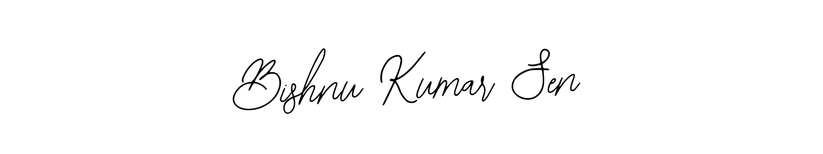 Make a beautiful signature design for name Bishnu Kumar Sen. With this signature (Bearetta-2O07w) style, you can create a handwritten signature for free. Bishnu Kumar Sen signature style 12 images and pictures png