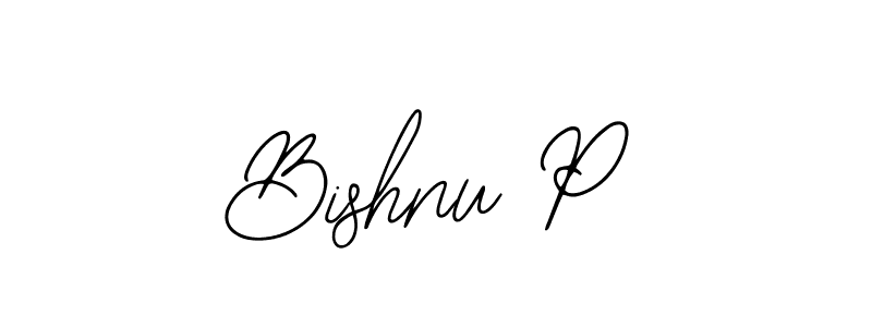 You should practise on your own different ways (Bearetta-2O07w) to write your name (Bishnu P) in signature. don't let someone else do it for you. Bishnu P signature style 12 images and pictures png