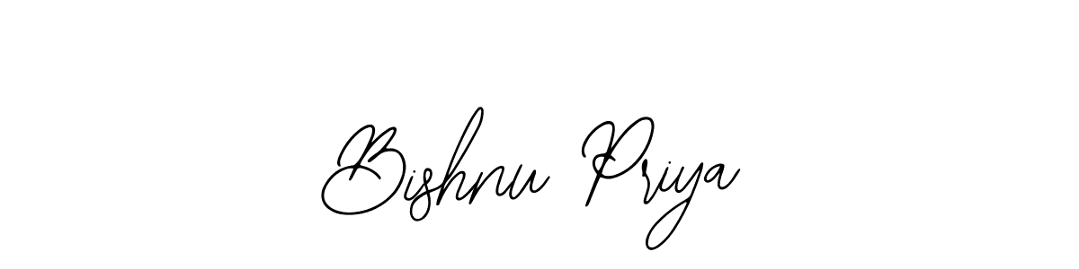 This is the best signature style for the Bishnu Priya name. Also you like these signature font (Bearetta-2O07w). Mix name signature. Bishnu Priya signature style 12 images and pictures png