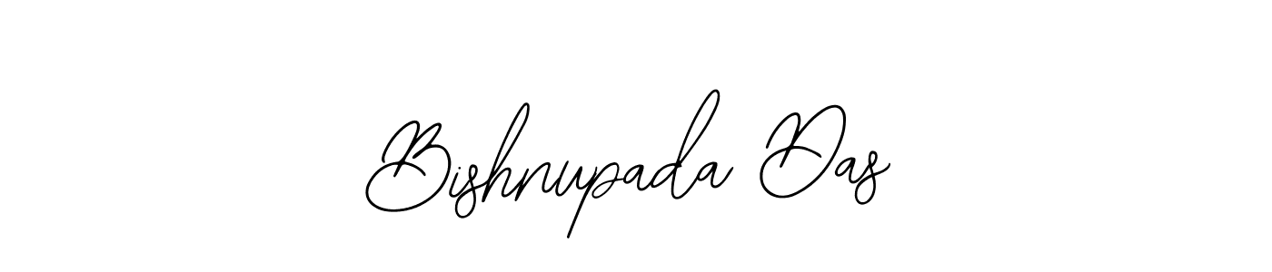 You should practise on your own different ways (Bearetta-2O07w) to write your name (Bishnupada Das) in signature. don't let someone else do it for you. Bishnupada Das signature style 12 images and pictures png