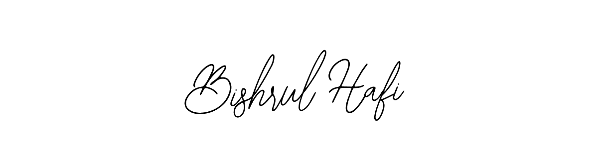 Bearetta-2O07w is a professional signature style that is perfect for those who want to add a touch of class to their signature. It is also a great choice for those who want to make their signature more unique. Get Bishrul Hafi name to fancy signature for free. Bishrul Hafi signature style 12 images and pictures png