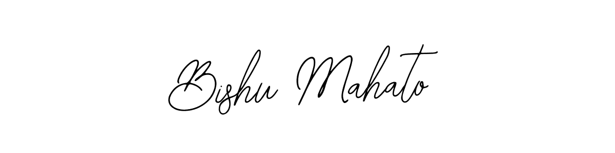 Create a beautiful signature design for name Bishu Mahato. With this signature (Bearetta-2O07w) fonts, you can make a handwritten signature for free. Bishu Mahato signature style 12 images and pictures png