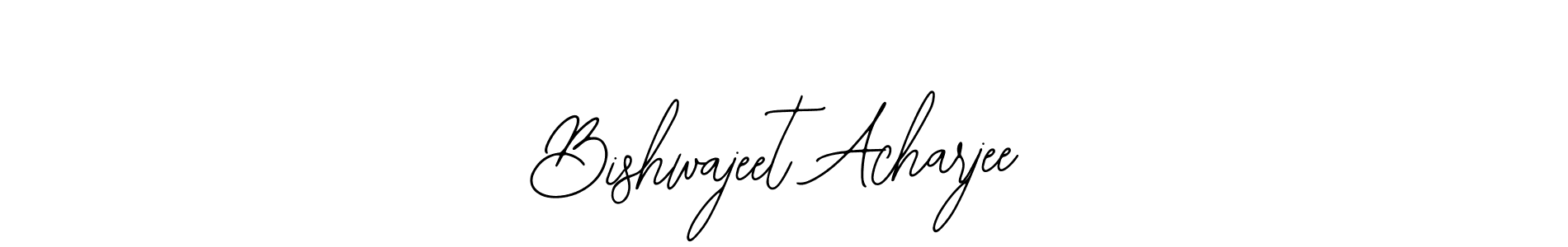 It looks lik you need a new signature style for name Bishwajeet Acharjee. Design unique handwritten (Bearetta-2O07w) signature with our free signature maker in just a few clicks. Bishwajeet Acharjee signature style 12 images and pictures png