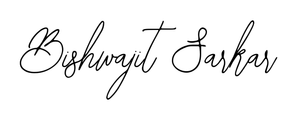 A modern signature idea for name Bishwajit Sarkar using Bearetta-2O07w font. Clean strokes and elegant curves make it stand out instantly. Bishwajit Sarkar signature style 12 images and pictures png