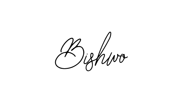 Design your own signature with our free online signature maker. With this signature software, you can create a handwritten (Bearetta-2O07w) signature for name Bishwo. Bishwo signature style 12 images and pictures png