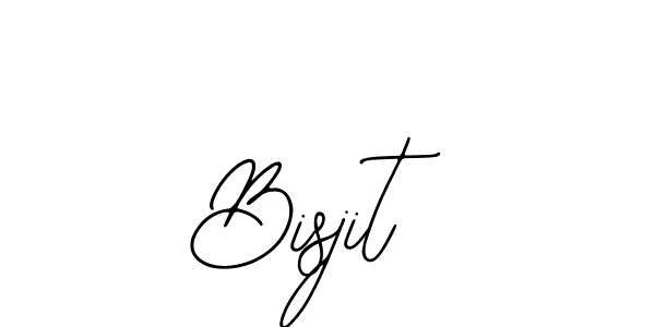 The best way (Bearetta-2O07w) to make a short signature is to pick only two or three words in your name. The name Bisjit include a total of six letters. For converting this name. Bisjit signature style 12 images and pictures png