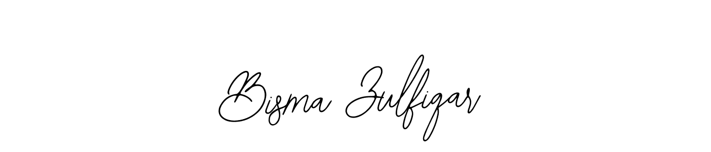 The best way (Bearetta-2O07w) to make a short signature is to pick only two or three words in your name. The name Bisma Zulfiqar include a total of six letters. For converting this name. Bisma Zulfiqar signature style 12 images and pictures png
