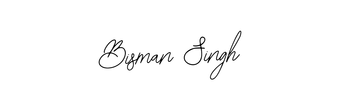 How to make Bisman Singh signature? Bearetta-2O07w is a professional autograph style. Create handwritten signature for Bisman Singh name. Bisman Singh signature style 12 images and pictures png