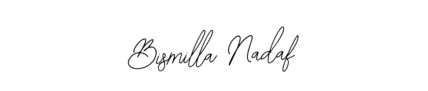 Make a beautiful signature design for name Bismilla Nadaf. With this signature (Bearetta-2O07w) style, you can create a handwritten signature for free. Bismilla Nadaf signature style 12 images and pictures png