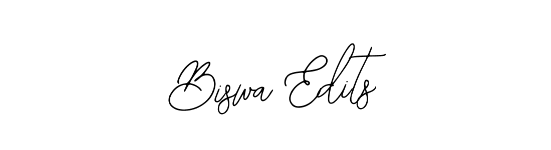 The best way (Bearetta-2O07w) to make a short signature is to pick only two or three words in your name. The name Biswa Edits include a total of six letters. For converting this name. Biswa Edits signature style 12 images and pictures png
