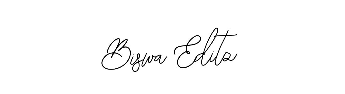 Create a beautiful signature design for name Biswa Editz. With this signature (Bearetta-2O07w) fonts, you can make a handwritten signature for free. Biswa Editz signature style 12 images and pictures png