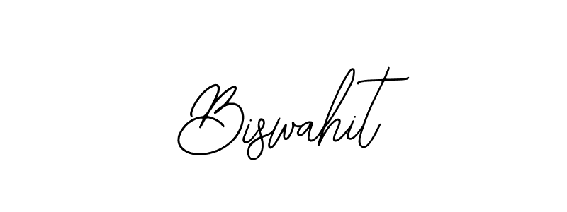 Also we have Biswahit name is the best signature style. Create professional handwritten signature collection using Bearetta-2O07w autograph style. Biswahit signature style 12 images and pictures png