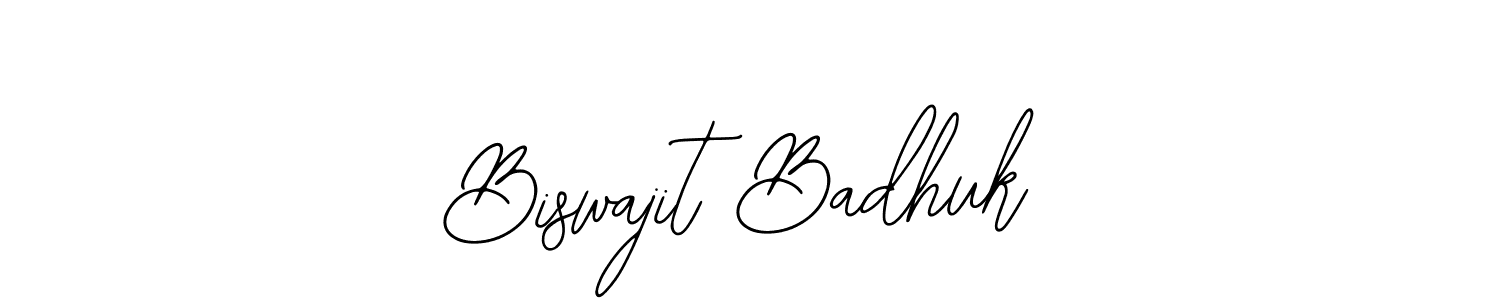 if you are searching for the best signature style for your name Biswajit Badhuk. so please give up your signature search. here we have designed multiple signature styles  using Bearetta-2O07w. Biswajit Badhuk signature style 12 images and pictures png