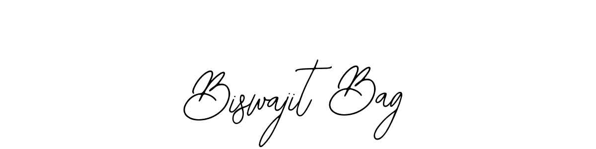 Use a signature maker to create a handwritten signature online. With this signature software, you can design (Bearetta-2O07w) your own signature for name Biswajit Bag. Biswajit Bag signature style 12 images and pictures png