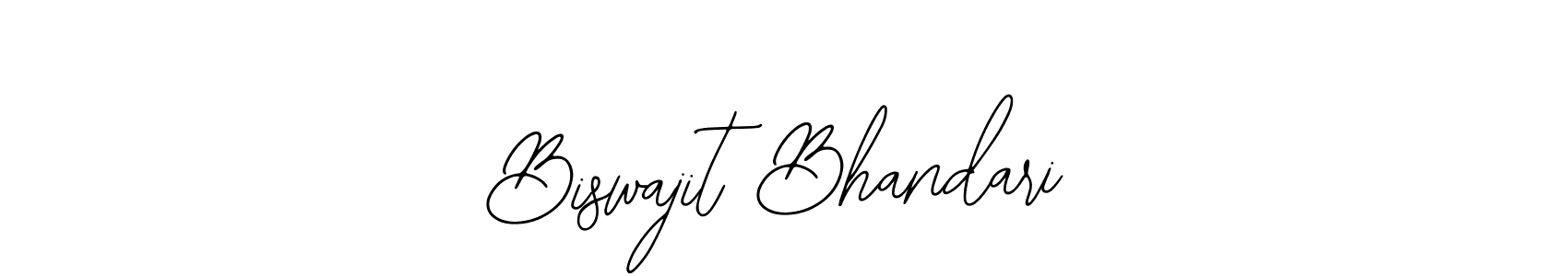 Bearetta-2O07w is a professional signature style that is perfect for those who want to add a touch of class to their signature. It is also a great choice for those who want to make their signature more unique. Get Biswajit Bhandari name to fancy signature for free. Biswajit Bhandari signature style 12 images and pictures png